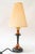 Wood Table Lamp with Fabric Shade, Vienna, Austria, 1950s For Sale - Image 9 of 9