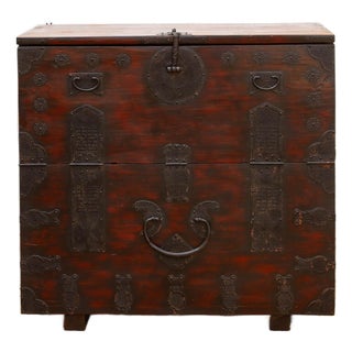 Josean Heirloom, Large Antique Bandaji Chest For Sale