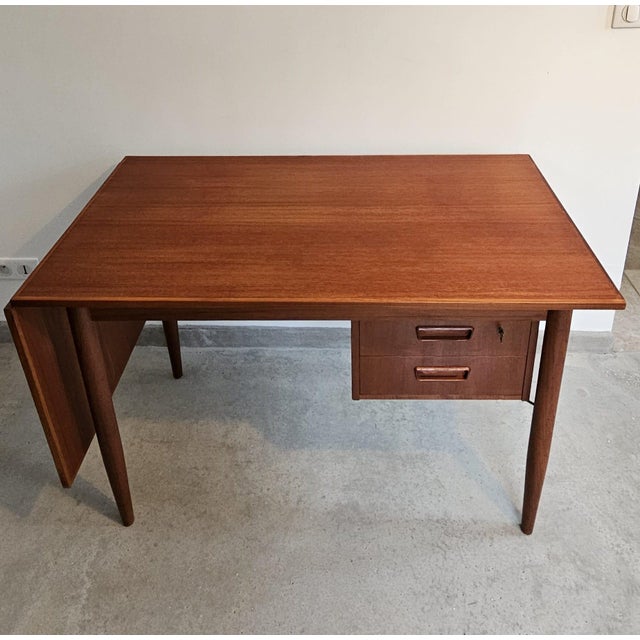 Scandinavian Teak Desk from Tibergaard, 1960 For Sale - Image 4 of 18