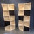 The measurements refer to each individual module, the bookcase is both self-supporting and has the possibility of hanging...