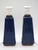 Blue Pair of Table Lamps for Fischer Stengods, 1970s For Sale - Image 8 of 14