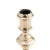18th Century French Cast Brass Circular Base Candlestick, 1720 For Sale - Image 5 of 10