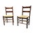 Art Deco Rush Chairs, Set of 2 For Sale - Image 6 of 18
