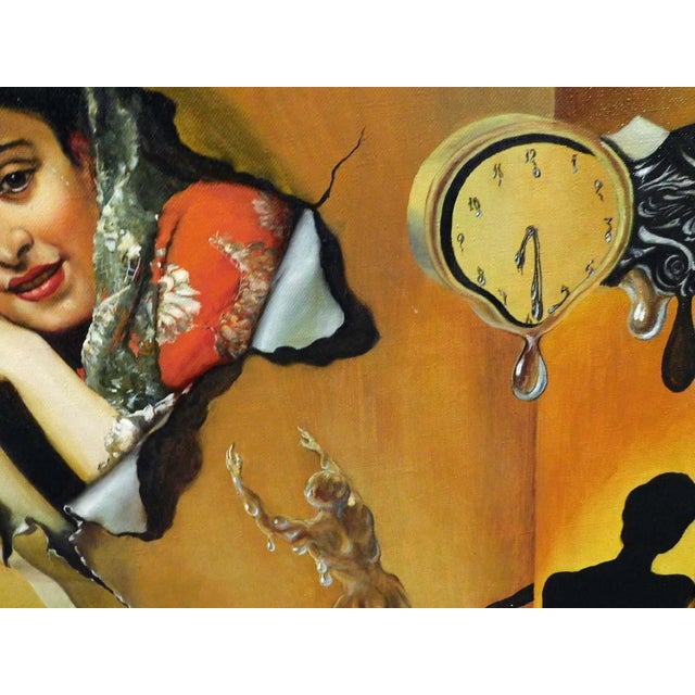 Impressionist Fazly (Fazoil Ataullakhanov) "Surreal Agony in Lassical Exstacy" Original Oil For Sale - Image 3 of 11