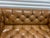 Rare Iconic Vintage Cocheo Brothers Chesterfield Tufted Leather Loveseat Sofa For Sale In Chicago - Image 6 of 12