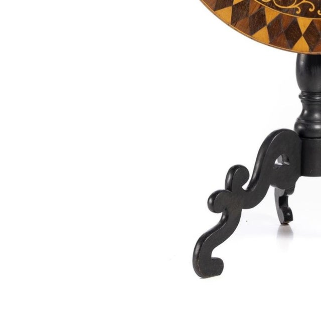 Side Table with Portuguese Royal Coat of Arms, 19th Century For Sale - Image 3 of 6