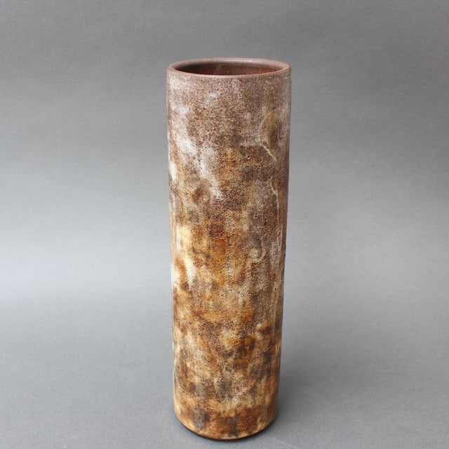 Ceramic Vintage French Ceramic Vase by Alexandre Kostanda, 1960s For Sale - Image 7 of 17