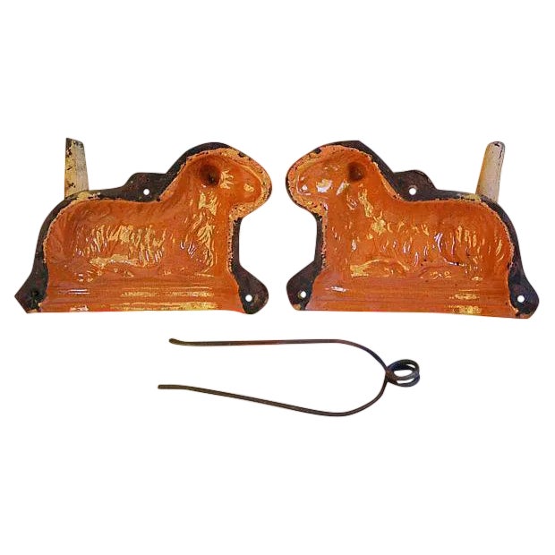 Antique French Alsatian Lamb Cake Mold For Sale - Image 9 of 10