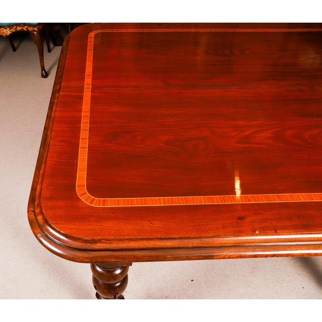 Antique William IV Flame Mahogany Extending Dining Table, 1800s For Sale - Image 17 of 18