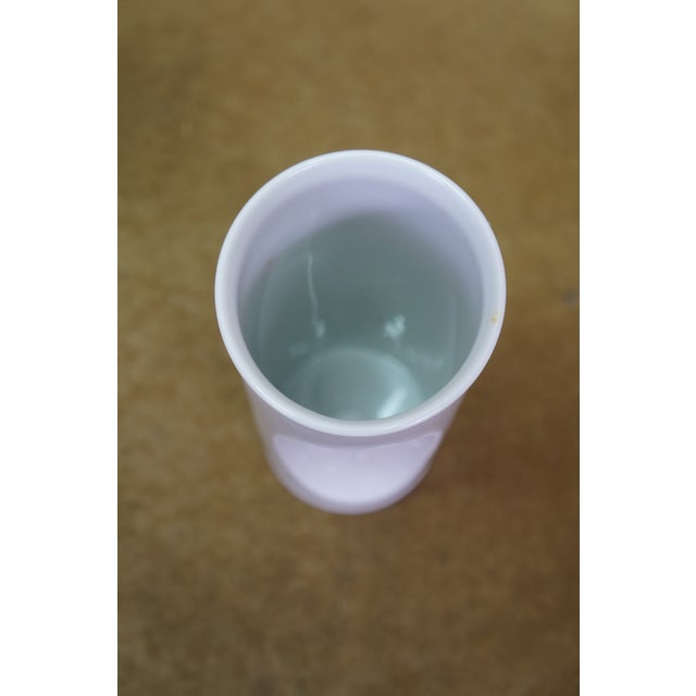 Ceramic Mid Century German Porcelain Studio Vase by Bjorn Wiinblad for Rosenthal 6.5" For Sale - Image 7 of 14