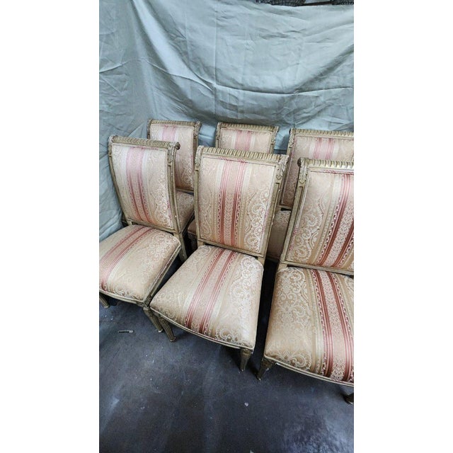 19th Century French Louis Xv Style Dining Chairs - Set of 6 For Sale - Image 4 of 5