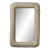 Jamie Young Hollis Corn Straw Rectangle Mirror For Sale