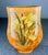 Antique Hand Painted Porcelain Vase For Sale - Image 4 of 8