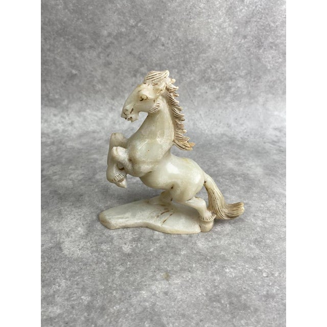 Chinese Jade Horses, Set of 8 For Sale - Image 9 of 18