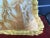 A pillow made from a circa 1880’s scenic toile depicting The Chastity of Joseph. Mary Jane McCarty Collection