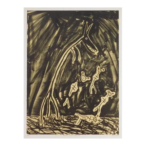 Marvin Jones Relief Print Ant People