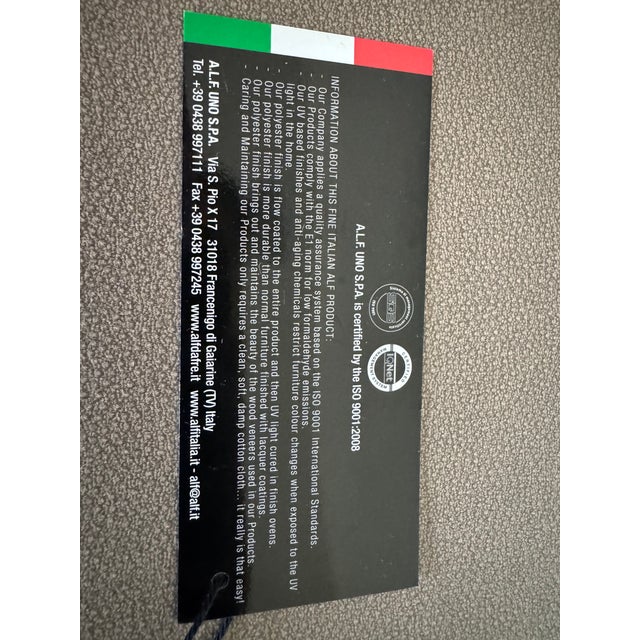 Taupe Alf Italia Montecarlo Credenza | Koto Grey High Gloss | Made in Italy | 2019 For Sale - Image 8 of 9