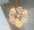 Rupert Nikoll Mid-Century Modern Austrian Double Snowflake Light Installation in Glass and Metal by Emil Stejnar for Rupert Nikoll, Vienna, Austria, 1950s For Sale - Image 4 of 18