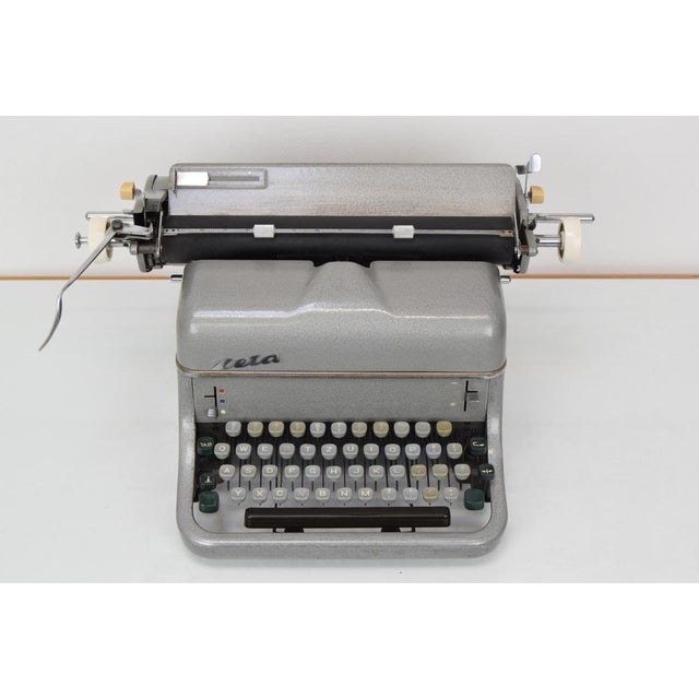 Mid-Century Czechoslovakian Typewriter, 1960s For Sale - Image 3 of 14