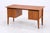 2000 - 2009 Mid-Century Teak Desk with 3 Drawers For Sale - Image 5 of 18