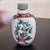 Stone 1970s Chinoiserie Porcelain Cabinet Bottle With Birds and Pomegranate For Sale - Image 7 of 9