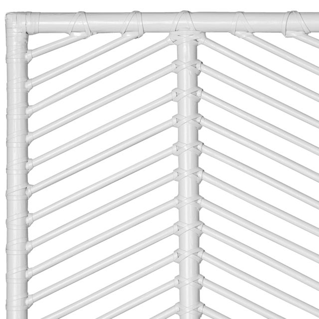 David Francis Liam Platform Bed King - White For Sale - Image 4 of 12