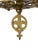 1920s Spanish Revival Foyer or Hallway Light With Original Gold Brass Finish #2615 For Sale - Image 15 of 18