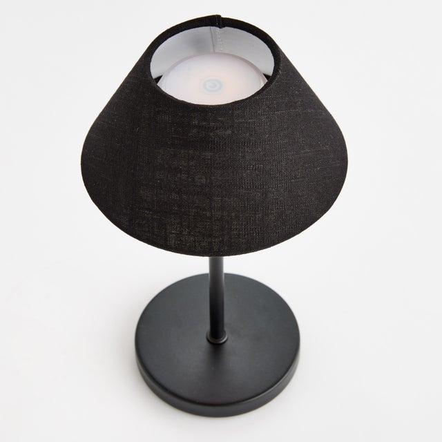 Contemporary Alluna Cordless Led Lamp 10" - Black For Sale - Image 3 of 7