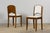1930s French Art Deco Maple Dining Chairs With Scalloped Backs, Set of 6 For Sale In New York - Image 6 of 18