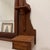 Victorian Eastlake-Style Carved Walnut Wall Mirror With Shelves & Storage Boxes For Sale In Dallas - Image 6 of 11