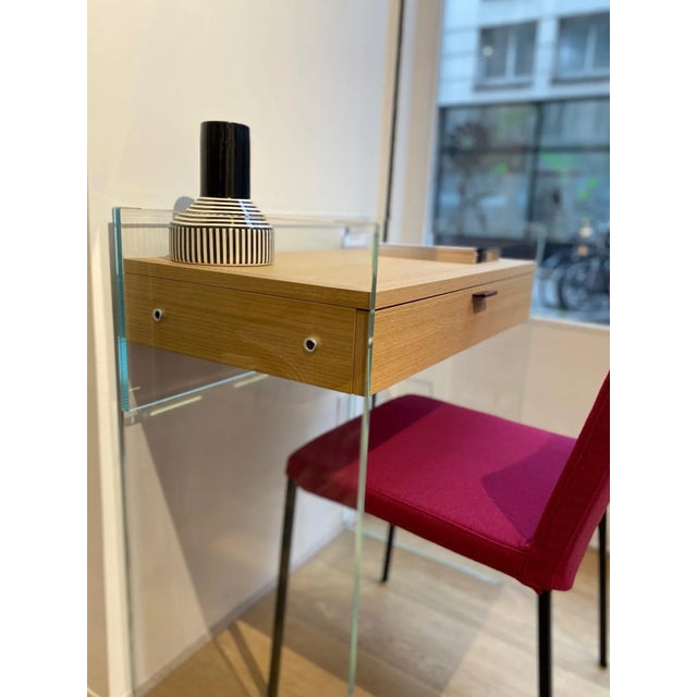 Glass Console Desk from Adentro For Sale - Image 7 of 10