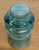 Early 20th Century Vintage Hemingray No. 9 Aqua or Teal Glass Insulator For Sale - Image 5 of 10