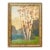Early 20th Century Riverside Birch Trees Painting on Board by F. Mighell For Sale