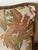1990s Lumbar Pillow With Birds and Rope Trim For Sale - Image 4 of 8