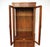 Brown Mid Century Tall Walnut Curio Display Cabinet in the Style of Danish Modern For Sale - Image 8 of 18