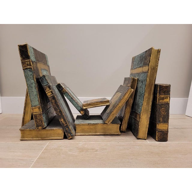 Sculpture Books Libros Coffee Table by Daniel Chassin, France, 2003 For Sale - Image 6 of 18