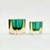 Flavio Poli Mid-Century Modern Sommerso Murano Glass Ashtrays by Flavio Poli for Seguso Vetri Darte, Italy, 1970s, Set of 2 For Sale - Image 4 of 8