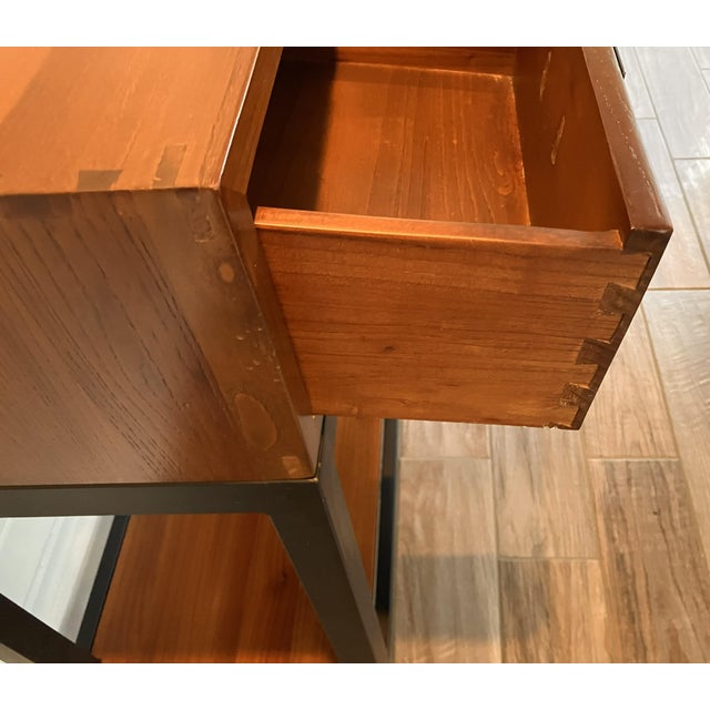 Wood Console Table by Maria Yee for Gumps California For Sale - Image 7 of 11