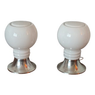 Vintage Murano Glass Table Lamp, 1960s For Sale