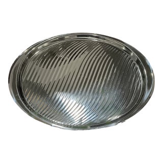 Vintage Yamazaki Stainless Steel Serving Tray 18/8, Relish Party Trays For Sale