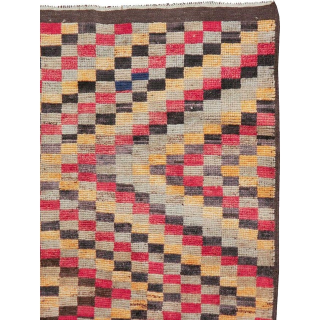 Mid-Century Modern Galerie Shabab Collection Mid-20th Century Turkish Anatolian Accent Rug For Sale - Image 3 of 10