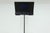 Italian Postmodern Acrylic and Steel Uplighter Floor Lamp, 1980s For Sale - Image 6 of 10