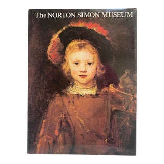 Vintage 1980 the Norton Simon Museum Coffee Table Book Full of Art For Sale