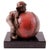 Brown Bronze Sculpture Representing the Child and the Joy of Baseball, 20th Century For Sale - Image 8 of 8