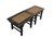 Chinese Pair of Rattan Top Side Tables For Sale - Image 3 of 9