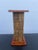 Brown Vintage Natural Bamboo Wood Pedestal Plant Stand For Sale - Image 8 of 9