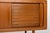 Wood Danish Teak Sideboard with Tambour Doors and Drawers, 1960s For Sale - Image 7 of 14