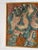Duncan Framed Abstract Textured Figurative Painting Vintage Mid-Century Modern 1970s For Sale - Image 9 of 10