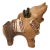 Vintage Peruvian Terracotta Bull Incense Holder Vessel For Sale