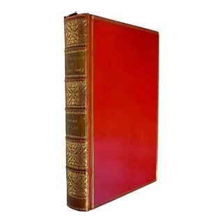 Fine Red Leather Binding - The Picture of Dorian Gray - Gothic and Philosophical Novel by Oscar Wilde 1908 For Sale